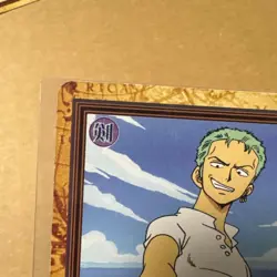 One Piece Carddass Hyper Battle C06 Zoro Grade Difference 1999 - Image 5
