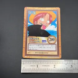 Shanks One Piece Carddass Hyper Battle Card BANDAI Anime Japan TCG S354-59 - Image 4