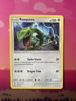 Pokemon Card Rayquaza Guardians Rising Rare 106/145 Near Mint - Image 1