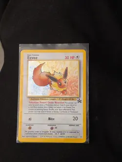 Eevee 11/53 Wotc Promo Holo Pokemon Card Near Mint NM - Image 1