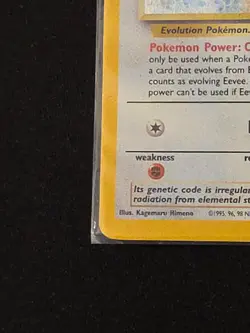 Eevee 11/53 Wotc Promo Holo Pokemon Card Near Mint NM - Image 5