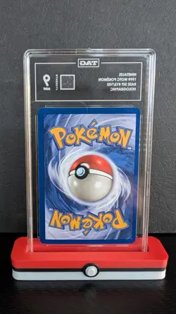 1999 POKEMON BASE SET UNLIMITED #12/102 NINETALES-HOLO TAG 9 - Image 2