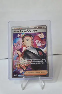 The Pokemon Company Team Rocket's Giovanni 238/182 Sv10 Full Art Holo Rare - Image 5
