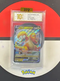 Pokemon TCG Chinese Dragonite V RR CS4.5C 038/063 Grade10 - Image 1