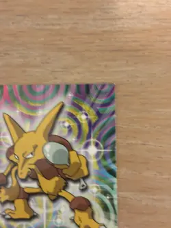 1999 Topps Black Logo Alakazam #65 Normal - Pokemon TV Animation Ed. NM - Image 2