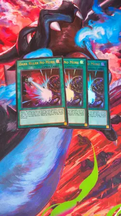 3x Dark Ruler No More Ultra Rare CH02-EN035 NM 1st Ed Yu-Gi-Oh! - Image 1
