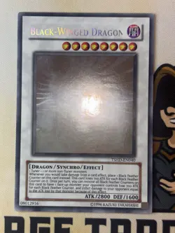 Black-Winged Dragon TSHD-EN040 Ghost Rare Unlimited YuGiOh! VLP - Image 3