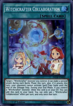 Yugioh Witchcrafter Collaboration Super Rare INCH - Image 1