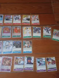 Lot De 37 cartes one Piece op01 Pre Errata Vu En Mp - Image 3