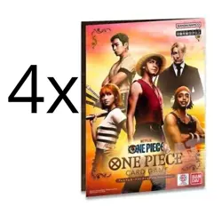 One Piece TCG 4x Premium Card Collection LIVE ACTION - ENG ENGLISH - Image 1