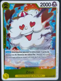 Carte One Piece ZEUS OP11-106 OP11 FOIL R FR NEUVE - Image 1