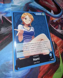 One Piece Promos Nami P-117 Go All The Way To The Top! OP13 Promo Sealed English - Image 1