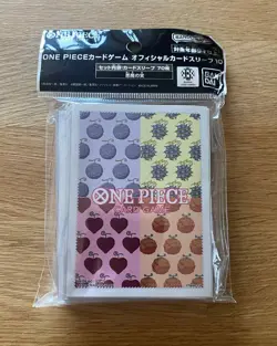 One Piece Card Game Sleeves Vol. 10 - Teufelsfrucht 70 Stuck Schutzhullen - Image 1
