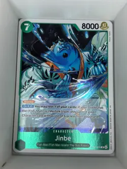EB04-015 Jinbe English R One Piece TCG Card Game - Image 1