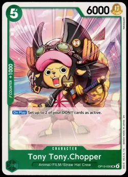 TONY TONY.CHOPPER OP13-030 OP13 CARRYING ON HIS WILL ONE PIECE UNCOMMON 2025 - Image 2