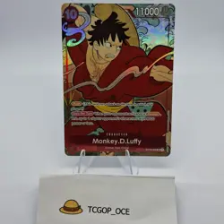 One Piece TCG Monkey D. Luffy English Version 1st Anniversary Set ST10-006 - Image 1