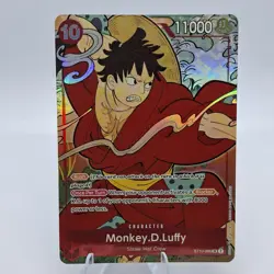 One Piece TCG Monkey D. Luffy English Version 1st Anniversary Set ST10-006 - Image 3
