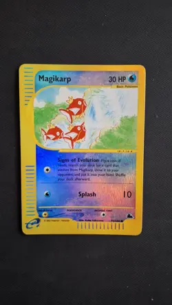 Magikarp 75/144 Skyridge Reverse Holo Rare Pokemon Card - Image 1