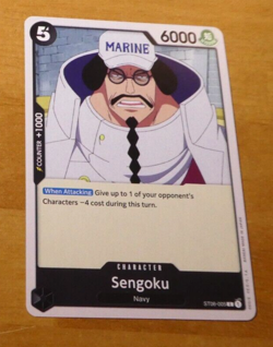 ONE PIECE ENGLISH CARD PROMO GAME CARTE NAVY SENGOKU ST06-005 ST EN NEW MINT - Image 1