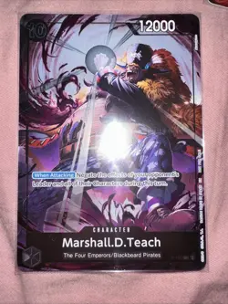 Marshall.D.Teach (Event Pack Vol. 8) P-100 One Piece Promotion Cards Foil - Image 1
