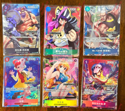 One Piece Chinese Card Game Championship 25-26 Autumn Prize Set of 6pcs Combo - Image 1
