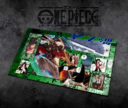 Mihawk One Piece Spielmatte mit Zonen OPCG TCG CCG Spielmatte NEU！ - Image 1
