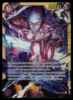 Enel OP15-118 - One Piece Adventure on Kami's Island - Secret Rare (NM) - Image 1