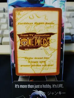 One Piece Bandai Carddass Card Luffy Zeff C126 Japanese Retro Vintage Japan - Image 3