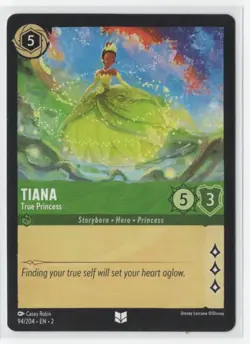 Disney Lorcana Floodborn Tiana 94/204 Uncommon NON-FOIL - Image 1