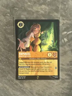 Disney Lorcana Rapunzel Ready For Adventure Legendary Whispers In The Well 3/204 - Image 1