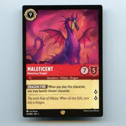 Maleficent - Monstrous Dragon 113/204 EN 1 | Legendary Non-Foil | Disney Lorcana - Image 1