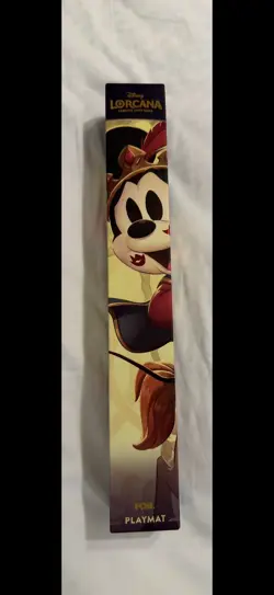 🔥 Disney Lorcana Park Exclusive - Iconic Mickey & Minnie Foil Playmat Sealed !! - Image 1