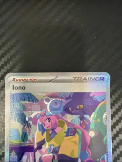 Iono 237/091 S&V Paldean Fates SIR Special Illustration Rare Pokemon TCG Card - Image 2