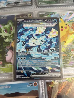 Pokemon TCG Wellspring Mask Ogerpon EX Twilight Masquerade Card 213/167 - Image 1