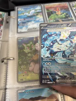 Pokemon TCG Wellspring Mask Ogerpon EX Twilight Masquerade Card 213/167 - Image 2