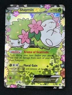 Pokemon TCG Shaymin EX XY148 Promo Holo Basic XY 2016 Card - Image 1