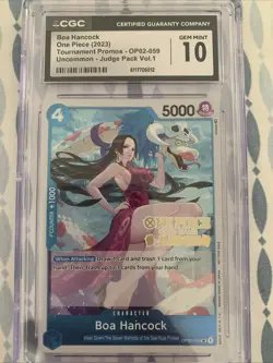 Boa Hancock (Judge) OP02-059 One Piece Promotion Cards Foil - Image 1