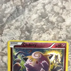 The Pokemon Company Pokemon TCG Clefairy 81/122 Reverse Holo 2016 Basic Card - Image 3