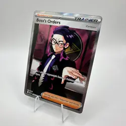 Pokemon Boss's Orders 256/217 Ascended Heroes Ultra Rare UR Trainer Holo Card - Image 2