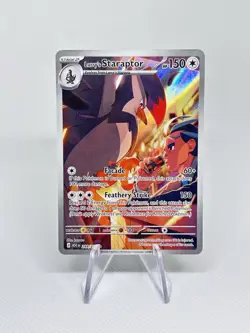 Larry's Staraptor 249/217 Sv: Scarlet & Violet Full Art Rare Pokemon Card TCG NM - Image 1