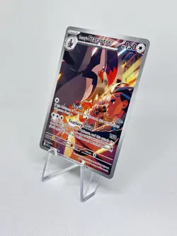 Larry's Staraptor 249/217 Sv: Scarlet & Violet Full Art Rare Pokemon Card TCG NM - Image 3