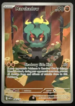 Pokemon TCG Marshadow Mega Evolution Illustration Rare Card 146/132 - Image 1
