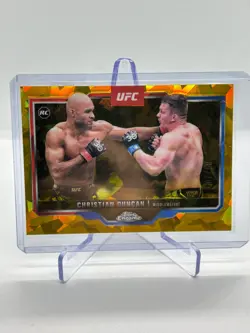 Christian Leroy Duncan - UFC Topps Chrome Sapphire 2025 Gold Refractor /50 - Image 1