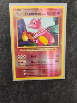Pokemon TCG Charmeleon Evolutions 10/108 Reverse Holo Uncommon Card - Image 3
