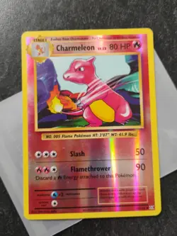 Pokemon TCG Charmeleon Evolutions 10/108 Reverse Holo Uncommon Card - Image 4