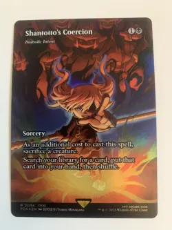 Shantotto's Coercion -Diabolical Intent (Showcase Foil) - Final Fantasy FCA 0034 - Image 1