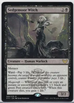 1x Sedgemoor Witch - Strixhaven: School of Mages - Near Mint - Image 1