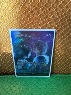 MTG Stay with Me - Rhystic Study Foil (Showcase) - Final Fantasy x MTG 0031 - Image 1