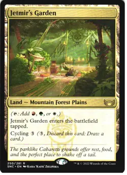 JETMIR'S GARDEN 250 RARE STREETS OF NEW CAPENNA MAGIC: THE GATHERING LP - Image 1