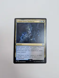 MTG - Extract from Darkness - Commander: Lord of The Rings NM/M Condition - Image 1